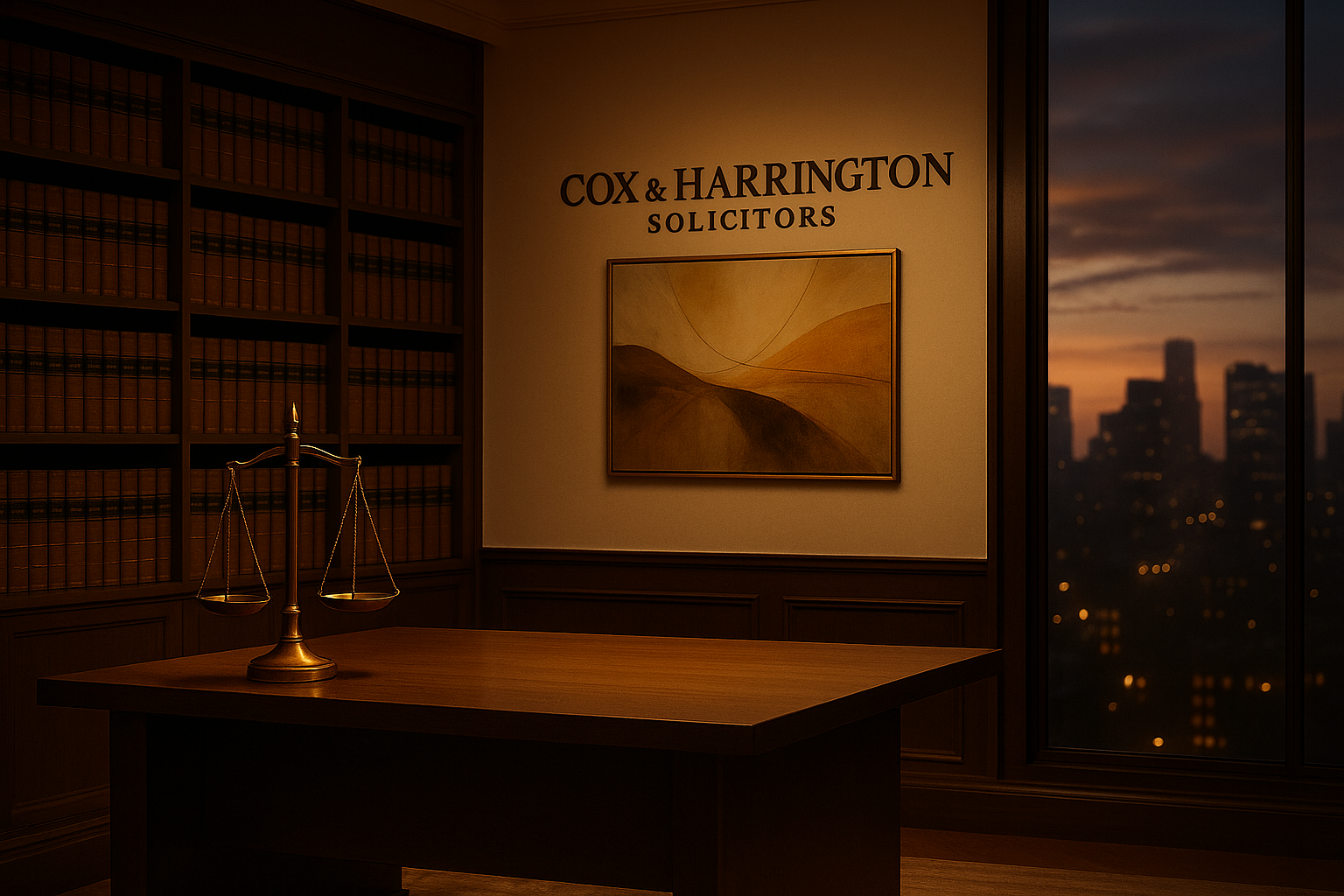 Cox & Harrington Solicitors Office